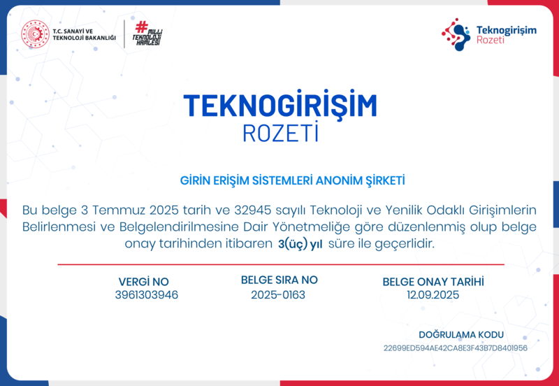Teknogirişim Rozeti